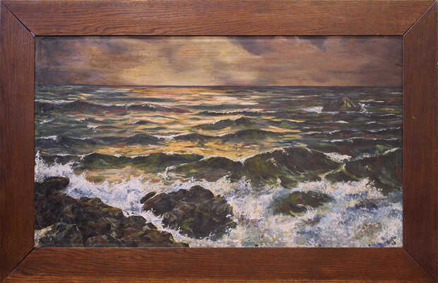 Неизвестный художник (Doldo). Морской прибой